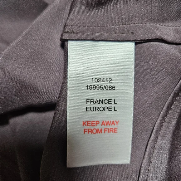 Silk Lace Trim Chemise Coquette Slip Dress Large - Picture 4 of 7